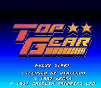 Top Gear SNES