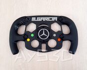 MOD F1 PERSONALIZADO con TU NOMBRE de MERCEDES para Volante Logitech G29 G923 Ps