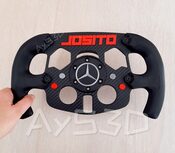 MOD F1 PERSONALIZADO con TU NOMBRE de MERCEDES para Volante Logitech G29 G923 Ps