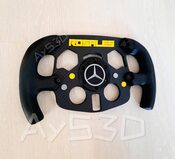 MOD F1 PERSONALIZADO con TU NOMBRE de MERCEDES para Volante Logitech G29 G923 Ps