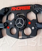 MOD F1 PERSONALIZADO con TU NOMBRE de MERCEDES para Volante Logitech G29 G923 Ps