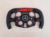 MOD F1 PERSONALIZADO con TU NOMBRE de MERCEDES para Volante Logitech G29 G923 Ps