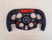 MOD F1 PERSONALIZADO con TU NOMBRE de MERCEDES para Volante Logitech G29 G923 Ps