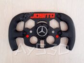 MOD F1 PERSONALIZADO con TU NOMBRE de MERCEDES para Volante Logitech G29 G923 Ps