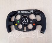 MOD F1 PERSONALIZADO con TU NOMBRE de MERCEDES para Volante Logitech G29 G923 Ps