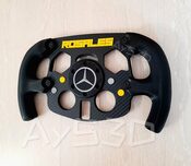 MOD F1 PERSONALIZADO con TU NOMBRE de MERCEDES para Volante Logitech G29 G923 Ps