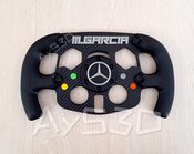 MOD F1 PERSONALIZADO con TU NOMBRE de MERCEDES para Volante Logitech G29 G923 Ps