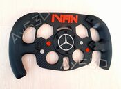 MOD F1 PERSONALIZADO con TU NOMBRE de MERCEDES para Volante Logitech G29 G923 Ps