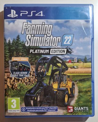 Farming Simulator 22: Platinum Edition PlayStation 4