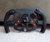 MOD F1 Formula 1 para Volante Logitech G29 y G923 de Ps PlayStation y PC Naranja