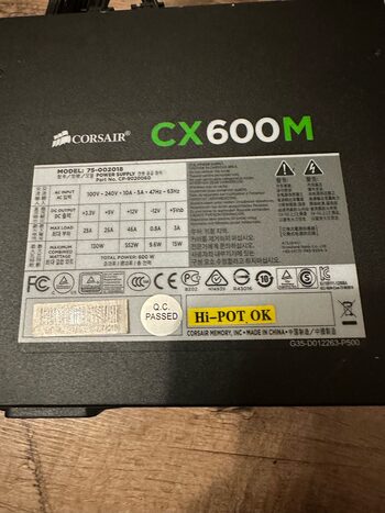 Get Corsair CX600M 600W