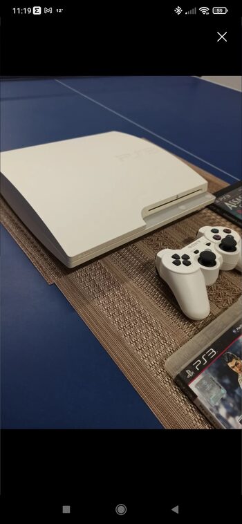 PlayStation 3 Slim, White, 320GB for sale