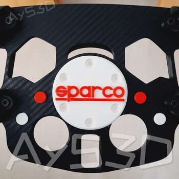 MOD F1 Fórmula 1 SPARCO para Volante Logitech G29 G923 de PS PlayStation y PC