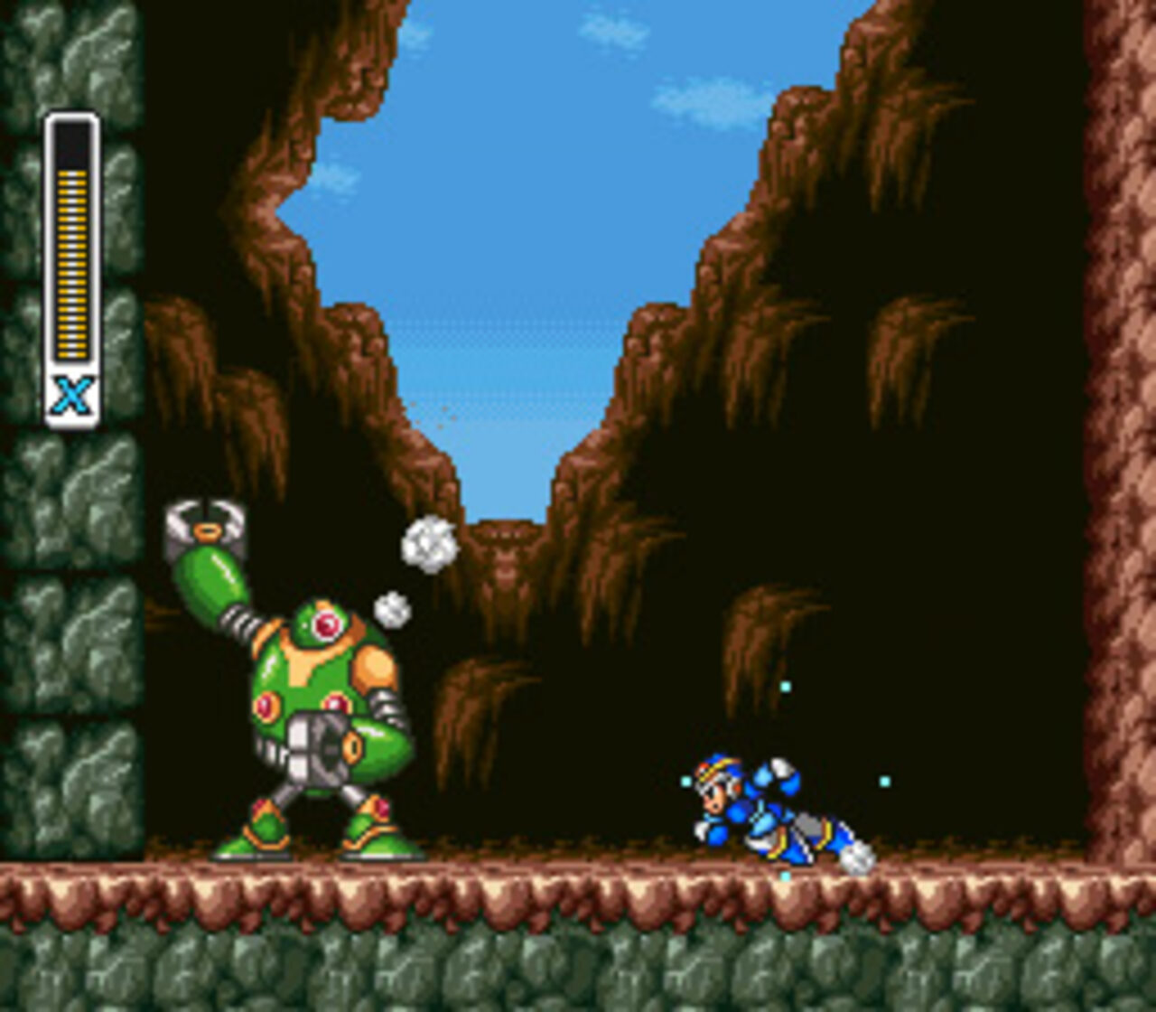 MEGA MAN X SNES