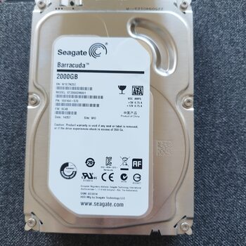 Seagate Barracuda St2000dm001 2 Tb 3.5 Internal Hard Drive - Sata - 7200 RPM - 64 Mb Buffer