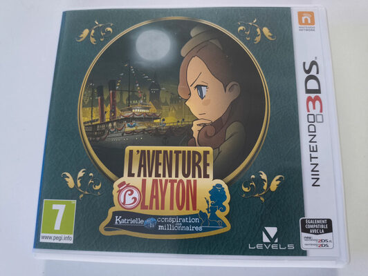 Layton's Mystery Journey: Katrielle and the Millionaires' Conspiracy (El misterioso Viaje de Layton: Katrielle y la Conspiración de los Millonarios) Nintendo 3DS