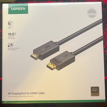 Kabelis DisplayPort (DP) - HDMI , 3m juodas