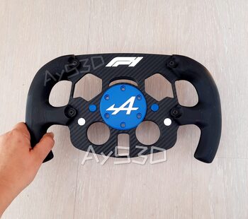 MOD F1 Formula 1 ALPINE para Volante Logitech G29 y G923 de PS PlayStation y vpc