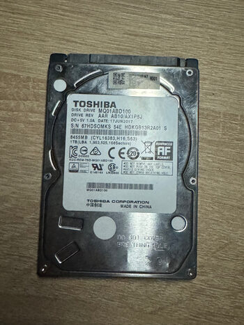 Toshiba 1 TB HDD Storage