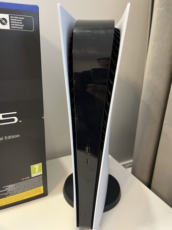 Playstation 5 Digital Edition, Black & White, 825GB+Garantija for sale