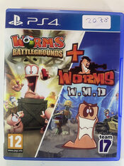 Worms Battlegrounds + Worms W.M.D PlayStation 4