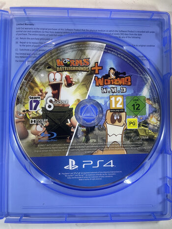 Buy Worms Battlegrounds + Worms W.M.D PlayStation 4