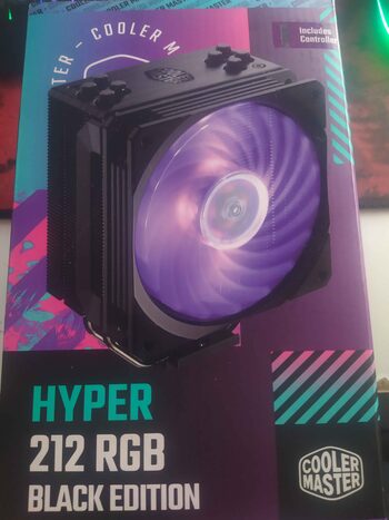 Cooler Master Hyper 212 RGB Black Edition 650-2000 RPM CPU Cooler