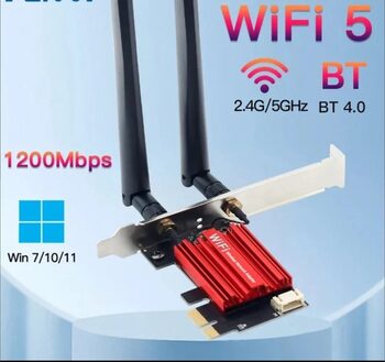 Buy Tarjeta wifi PCIE 2,4/5GHZ + BLUETOOTH Nueva!!!