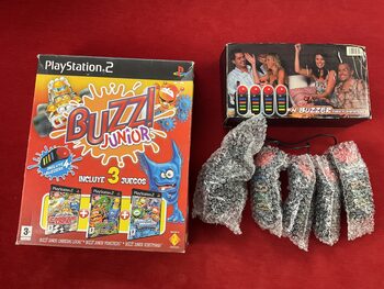 Buzz Junior + Mandos ( No Incluye Los Juegos) Sony Ps2 Playstation 2