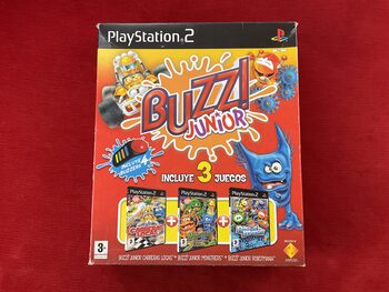 Buzz Junior + Mandos ( No Incluye Los Juegos) Sony Ps2 Playstation 2