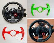 LEVAS para Volante Logitech Driving Force GT en color Rojo brillos de Ps3