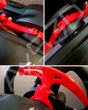 LEVAS para Volante Logitech Driving Force GT en color Rojo brillos de Ps3