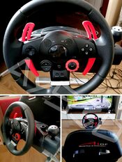 LEVAS para Volante Logitech Driving Force GT en color Rojo brillos de Ps3