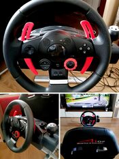 LEVAS para Volante Logitech Driving Force GT en color Rojo brillos de Ps3