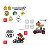 3 Sets de pegatinas Mario Kart 8