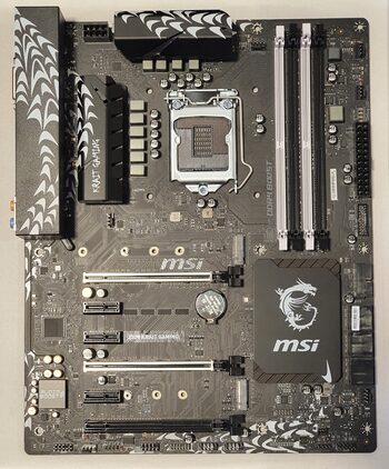 MSI Z370 KRAIT GAMING Intel Z370 ATX DDR4 LGA1151 3 x PCI-E x16 Slots Motherboard