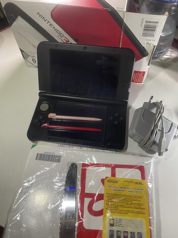 Nintendo 3DS XL Roja (+ Tarjeta 64GB y Juegos)