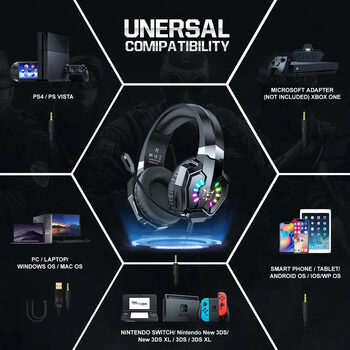 Onikuma X32 gaming headphones (žaidimų ausinės) for sale