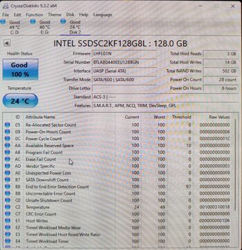 Get Intel 545s 128 GB SSD Storage