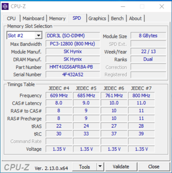 Get SK Hynix 16 GB (2 x 8 GB) DDR3-1600 Laptop RAM