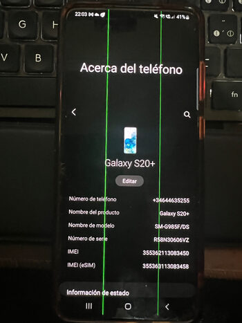 Samsung Galaxy S20+ Cloud Blue