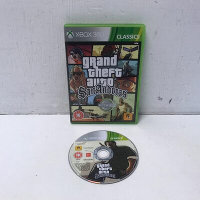 Grand Theft Auto: San Andreas Xbox 360