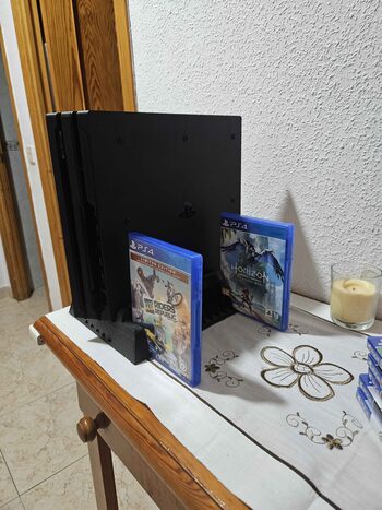 Buy PlayStation 4 Pro con soporte (refrigerador) y 6 juegos