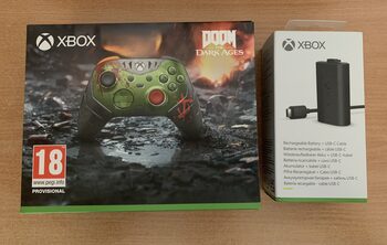 Mando Inalámbrico Xbox Series X|S Edición DOOM Dark Ages + Kit Carga y Juega