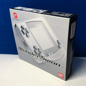 BOX WonderSwan Skeleton Black NEW ONLY BOX AND MANUAL Bandai