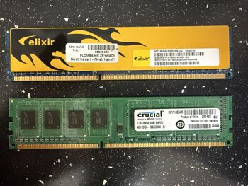 Crucial, Elixir 8 GB (2 x 4 GB) DDR3-1600 Green / Yellow PC RAM