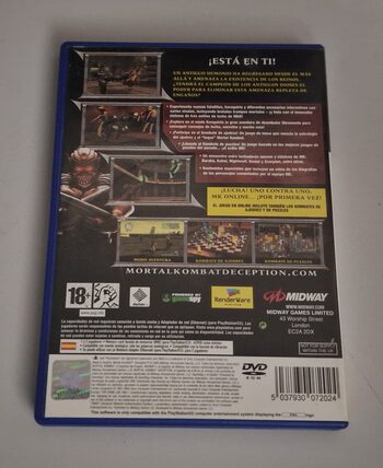 Mortal Kombat: Deception PlayStation 2