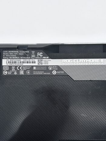 Originali Asus Rog Claymore II 2 Wireless Gaming Šviečianti Mechaninė Klaviatūra