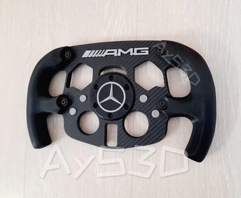 MOD F1 Formula 1 MERCEDES AMG para Volante Logitech G29 y G923 de PS PlayStation