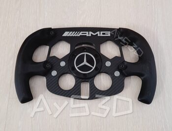 MOD F1 Formula 1 MERCEDES AMG para Volante Logitech G29 y G923 de PS PlayStation